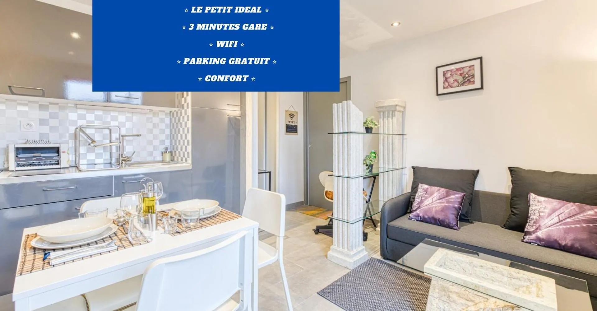 Le Petit Ideal Confort Gare Netflix Stationnement Proche Et Gratuit Grenoble